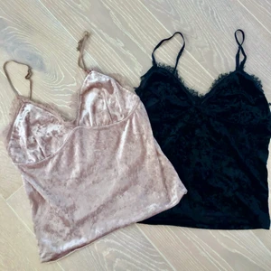 Linne BikBok - Två sammetslinnen från BikBok i storlek S. Köp en för 80 eller 2 för 140kr.