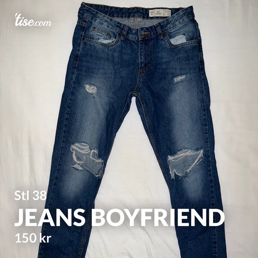 Använda enstaka gång. Jätte snygga ”slitna” lågmidjade jeans från esmara, stl 38 men mer som en 36 då det inte är någon stretch. 150kr eller paketpris flera byxor för 500kr.. Jeans & Byxor.