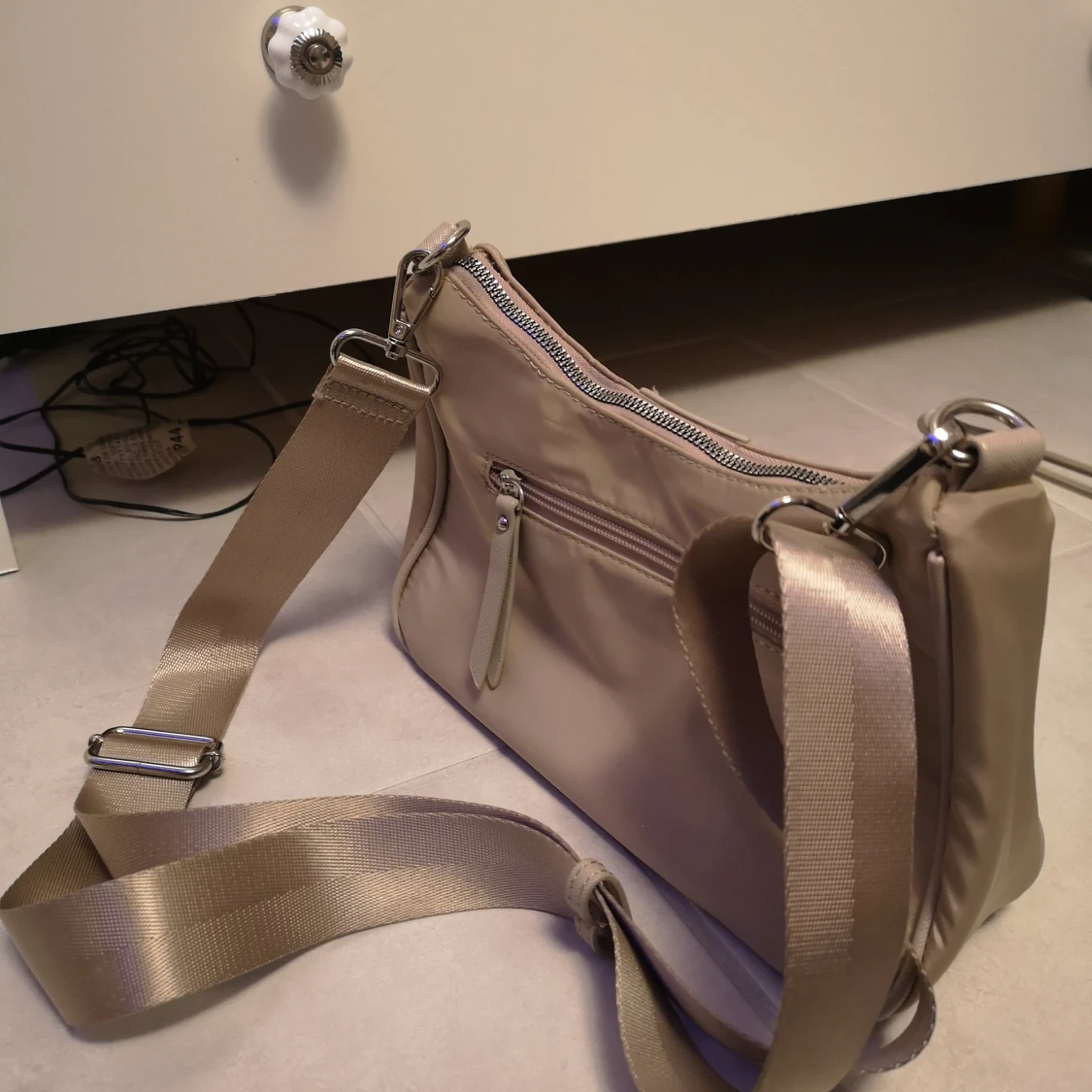 Beige crossover-väska - 91