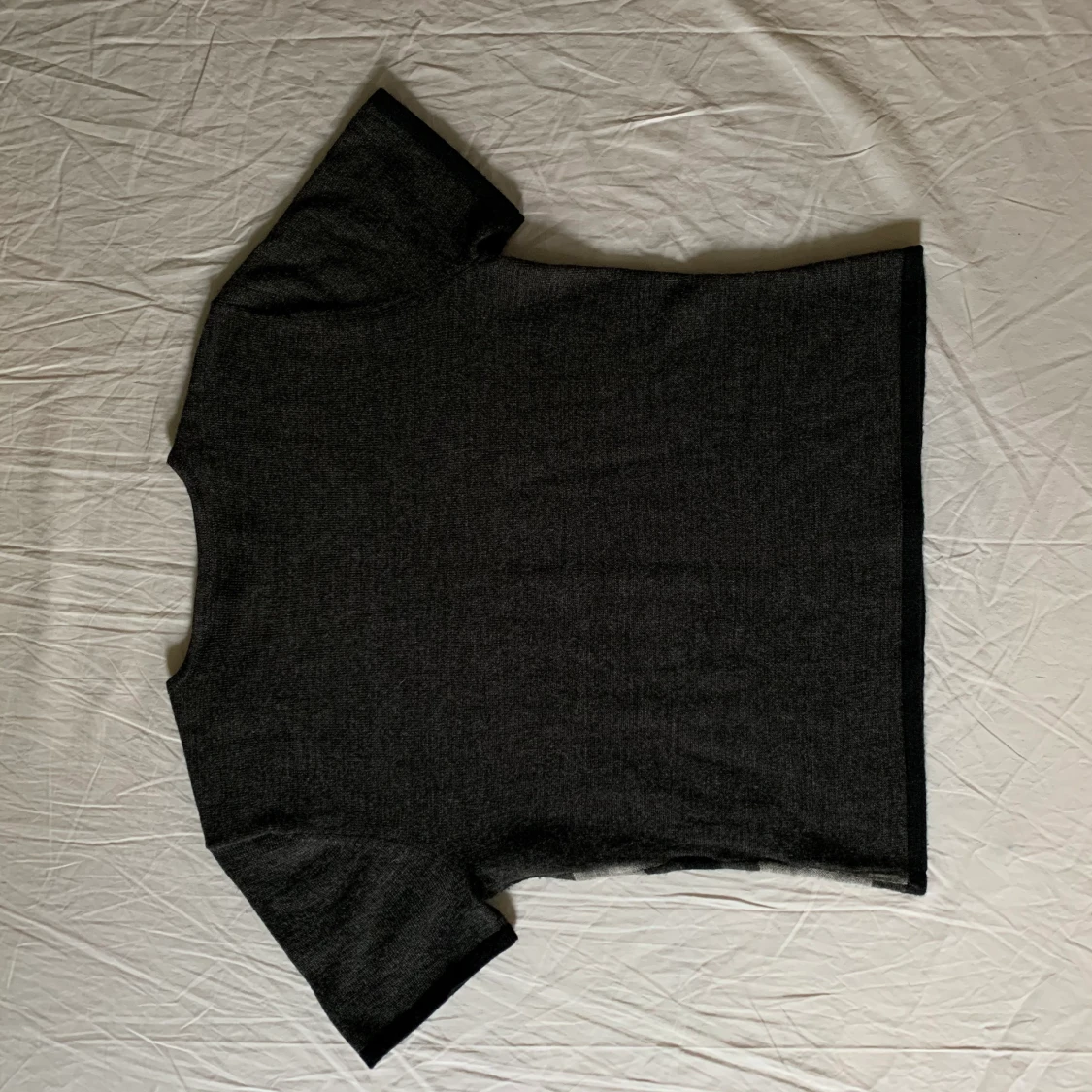 Rutig kortärmad ulltröja!! - 91