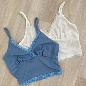 Linne shein - Linne från shein med spetsdetaljer, bara provad🥰 35kr styck eller båda för 60kr