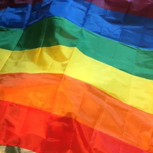 Stor prideflagga  - Vet inte hur stor