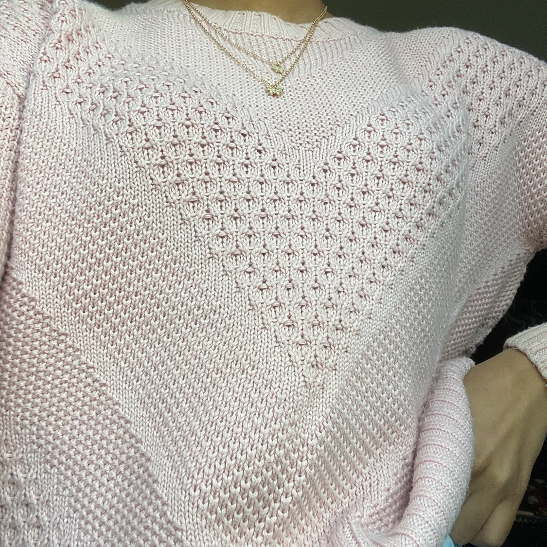 Stickad tröja 