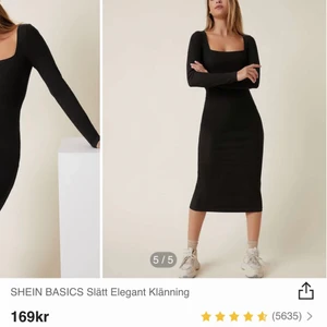 Svart klänning  - Aldrig använd 