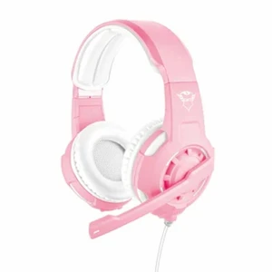 rosa GXT headset - GXT pink gaming headset. dem vita delarna är blåa efter hårfärg men annars funkar den helt som dem ska (kan skicka bild om du kontaktar). har inte kvar boxen...  nypris: 230kr.  köparen står för frakt. pris går att diskuteras