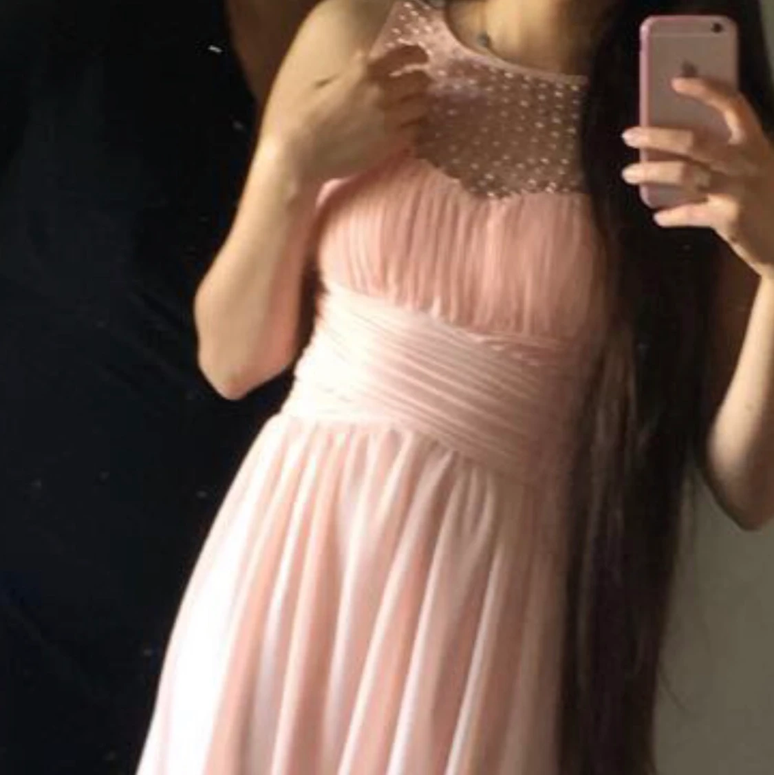 Lång Pink dress - 90