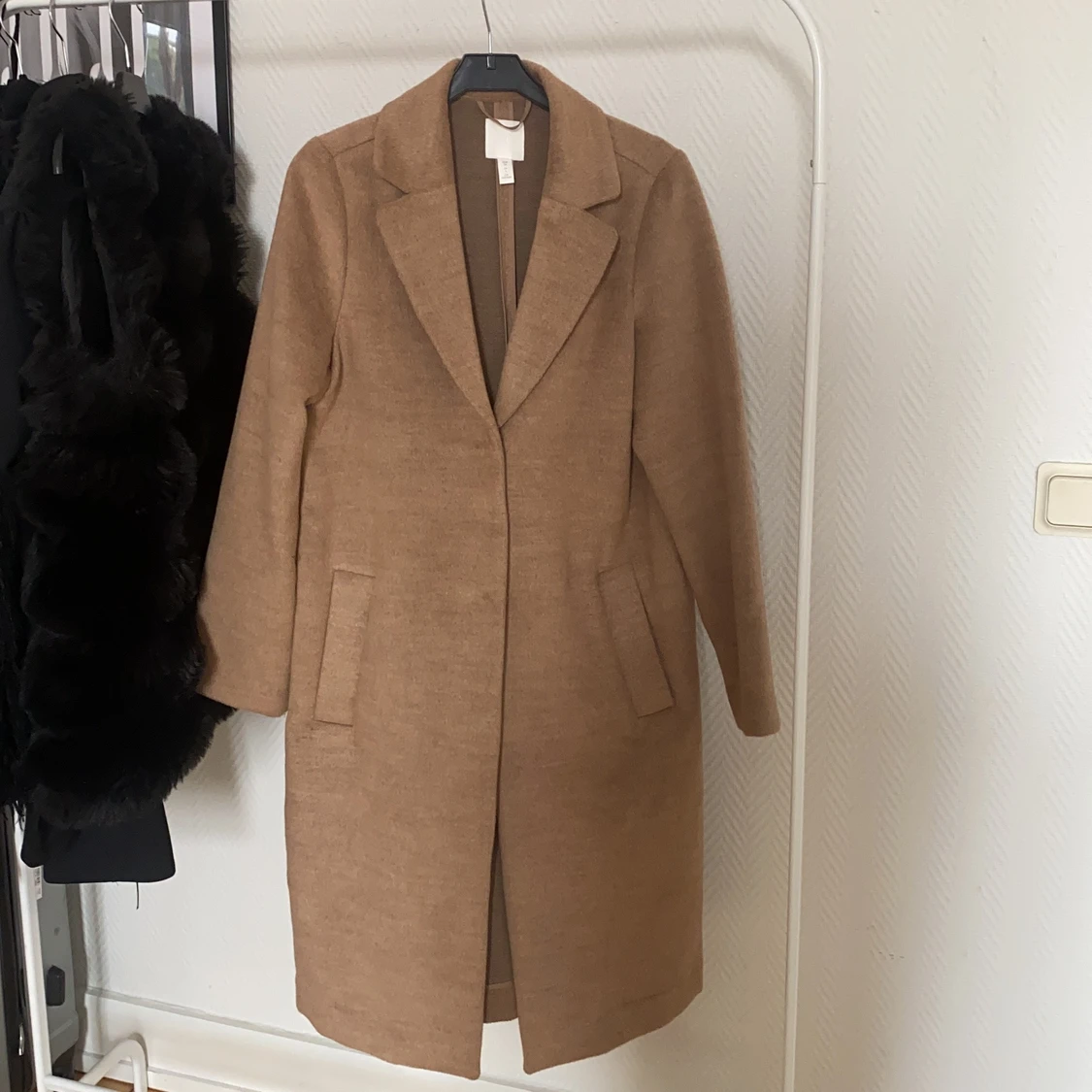 Kamelfärgad kappa H&M strl 34 - 90
