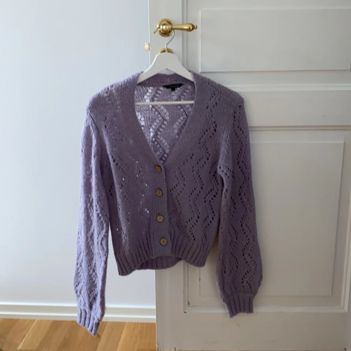 Kofta pastell färg lila - 90