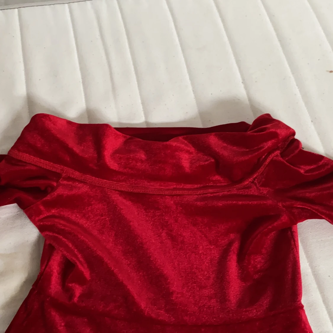 Röd julklänning - 91