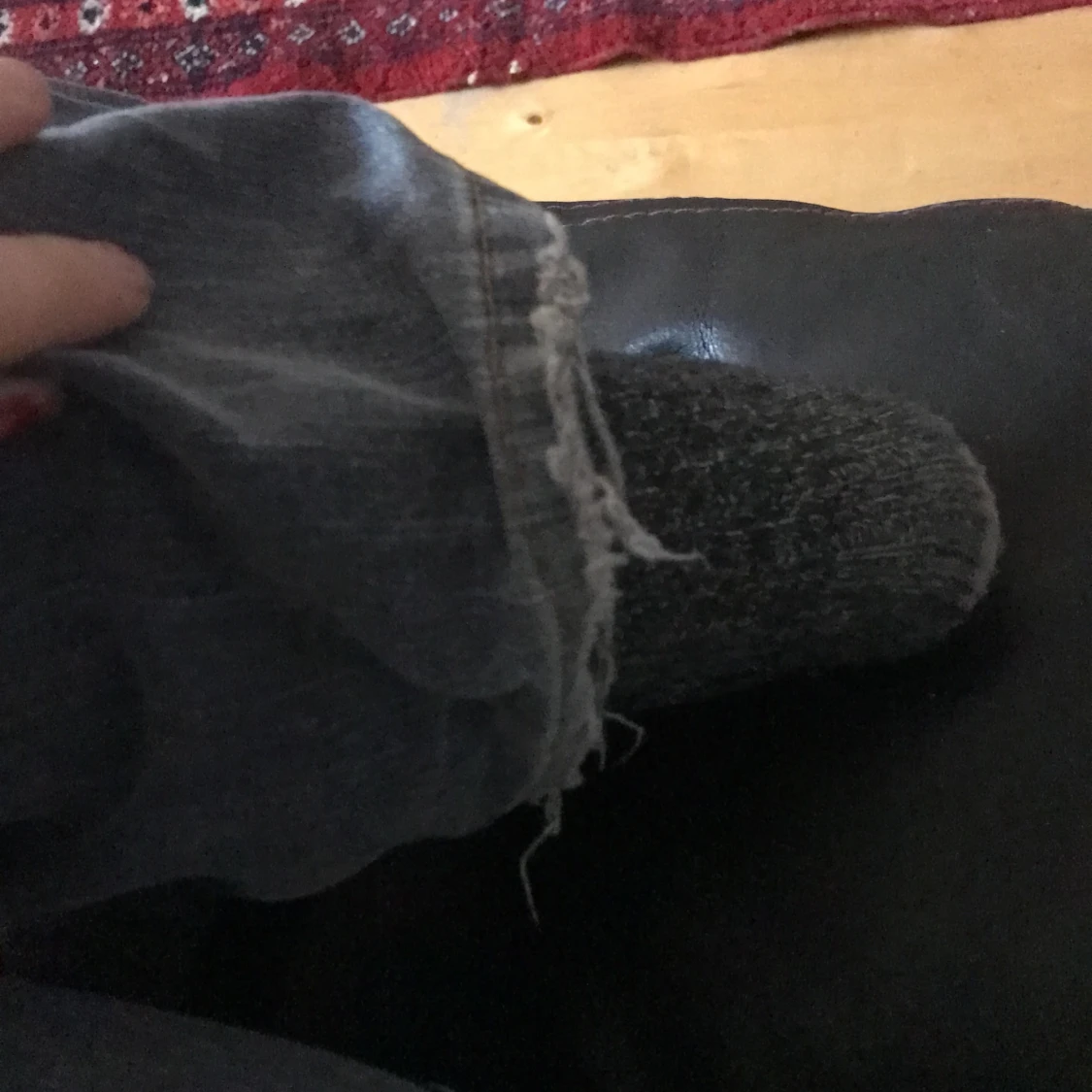 Raka gråa jeans - 91