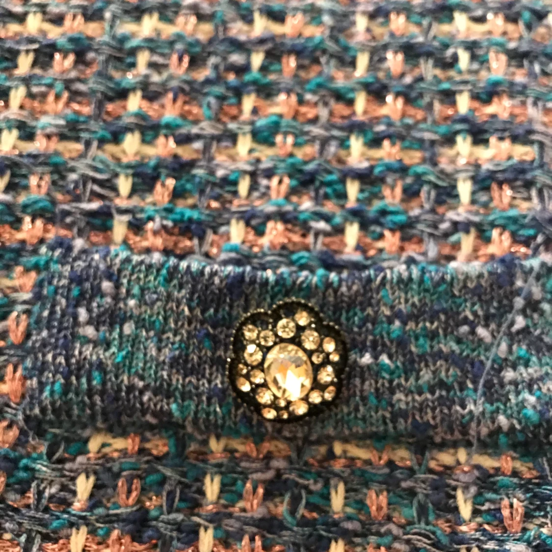 NY!!! ZARA VÄST VEST STRL M!!! BLÅ ROSA VÄST NYSKICK - 91