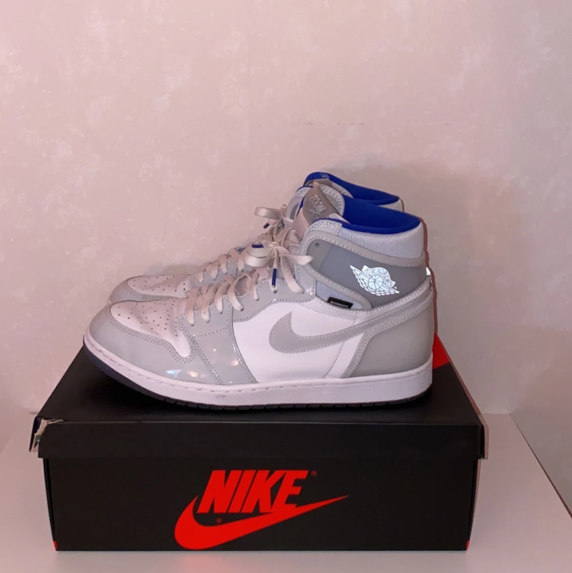 Jordan 1 high Zoom race blue