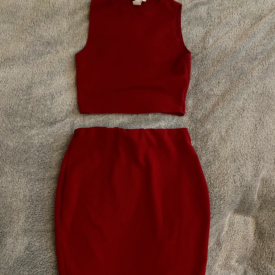 Red two piece set ❣️