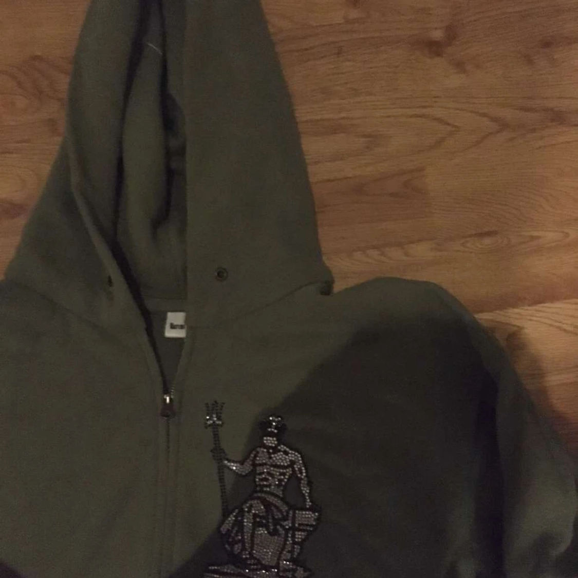 Blå acne full zip - 90