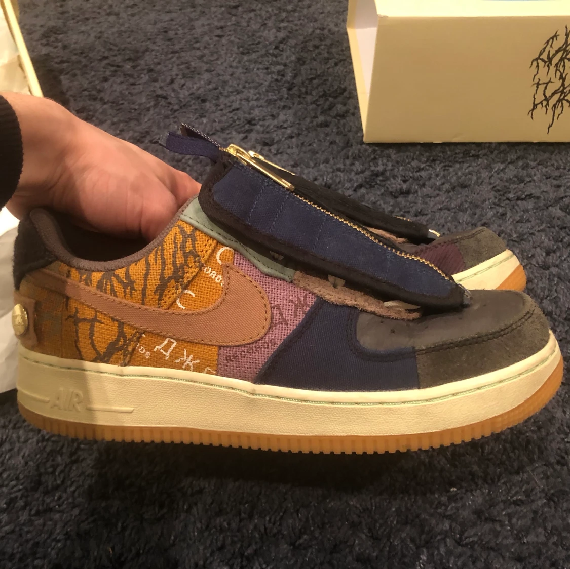 Travis Scott Nike air force 1 Cactusjack