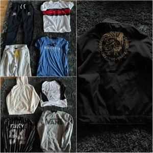 Kläder storlek M - Blandade kläder i storlek M. Gant, diesel jacka, VANS, Hollister mm. 