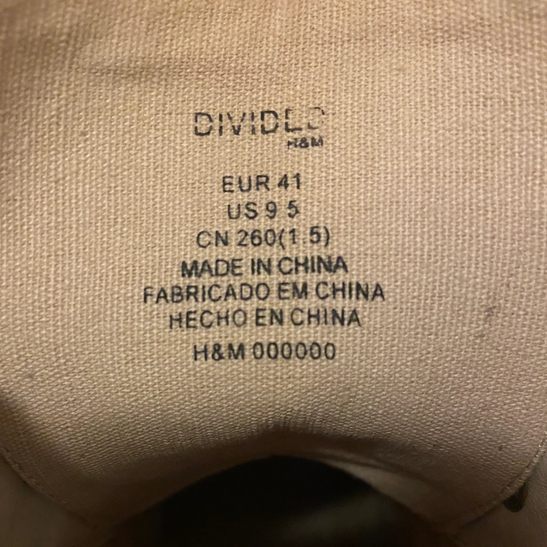 Beiga kängor strl 41 - 91