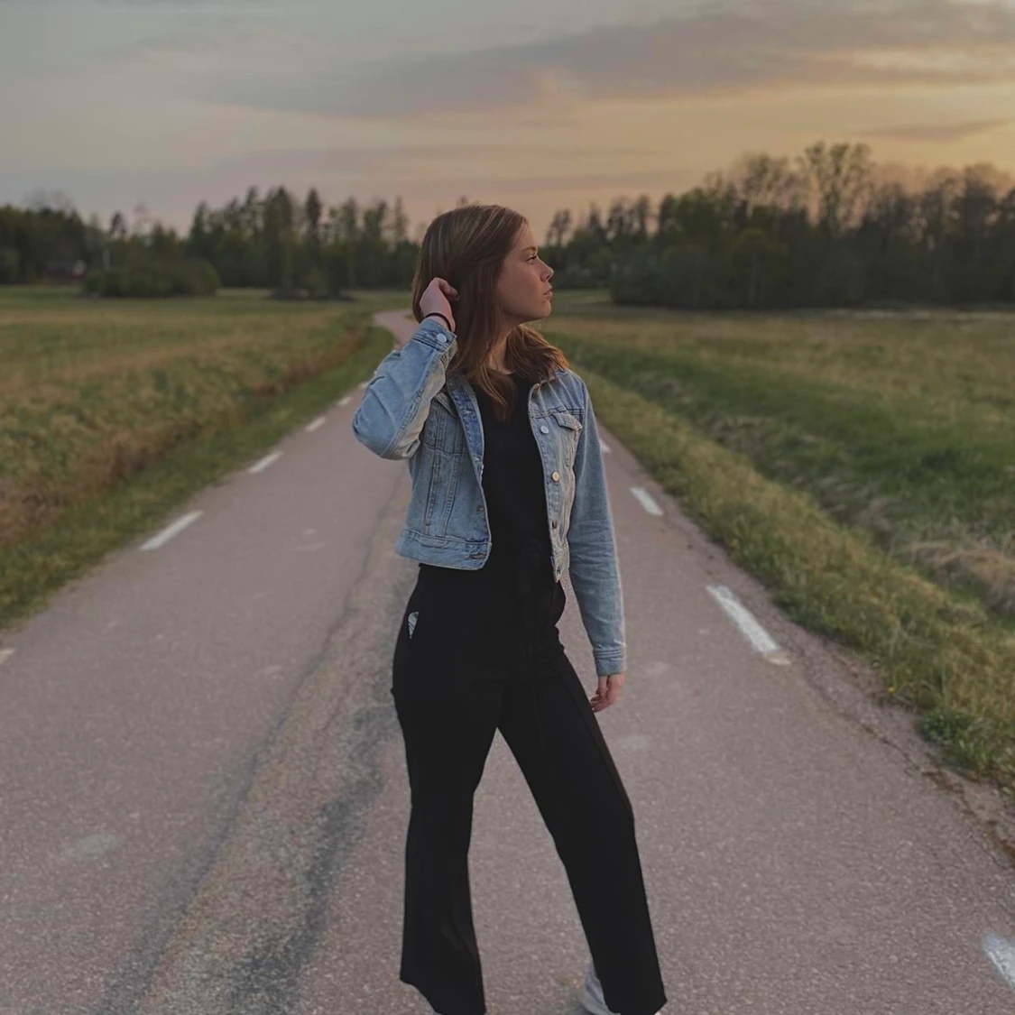 jeansjacka strl xs - 91