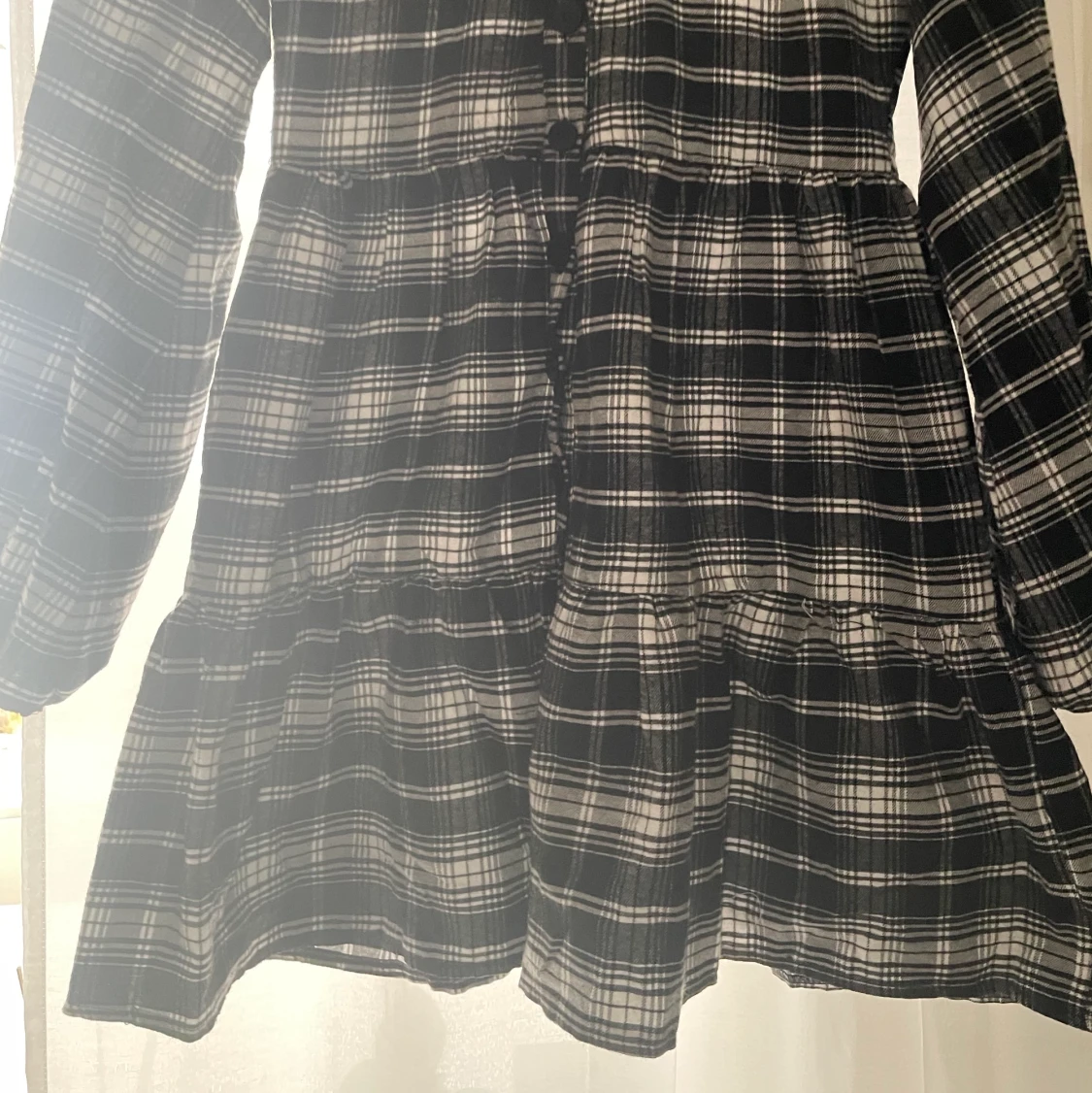 Rutig klänning  - 91