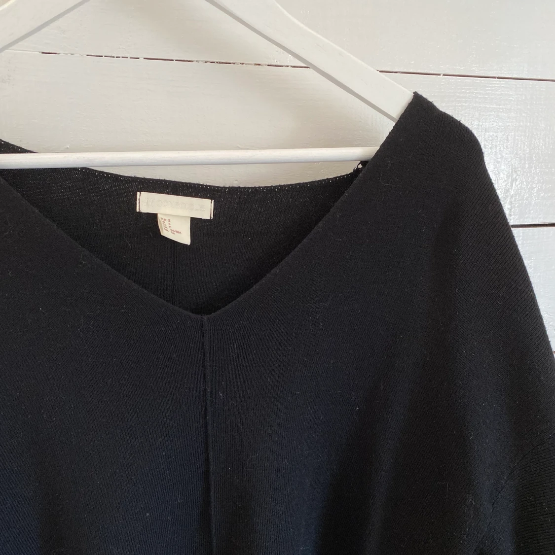 Svart ulltröja  - 91