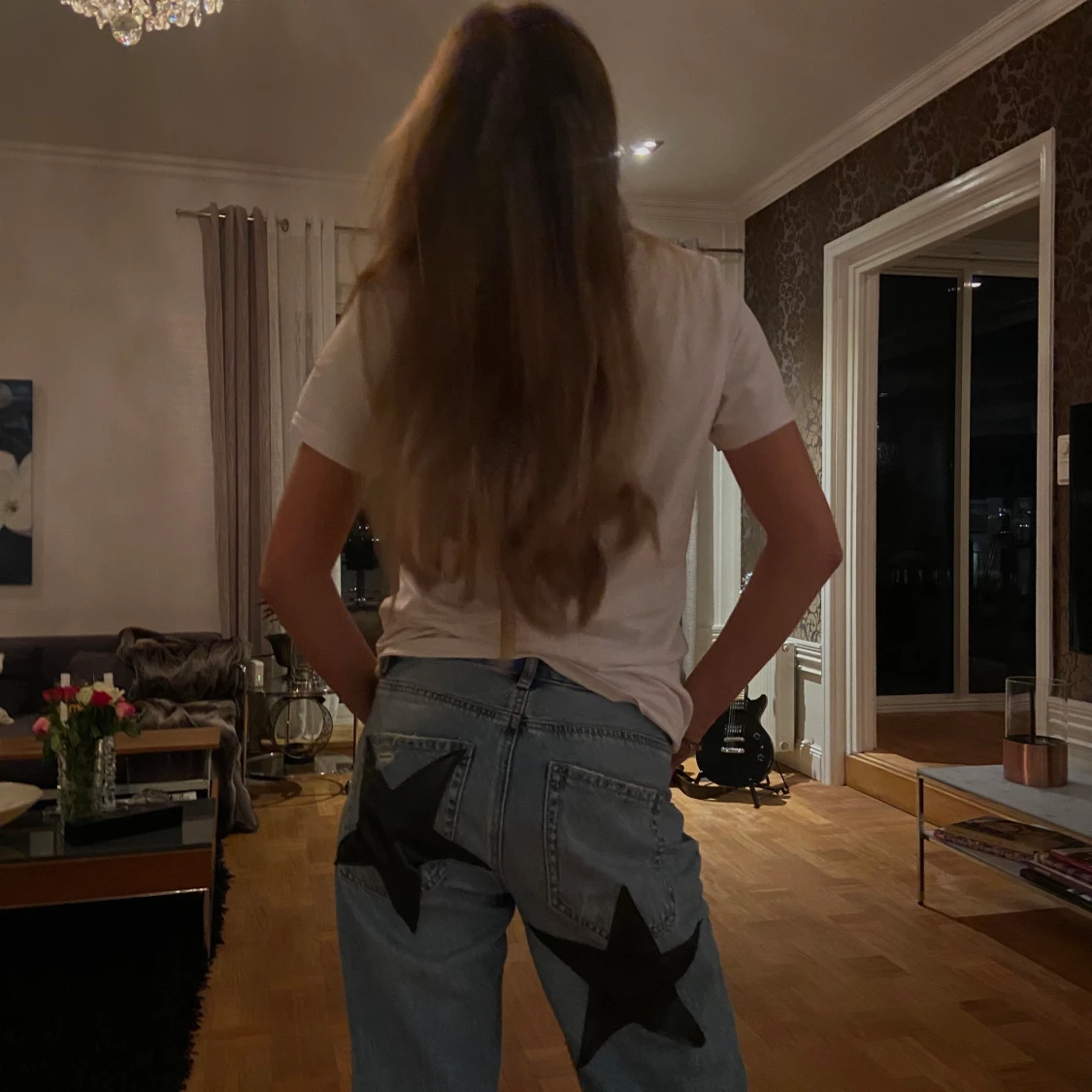 Jeans med stjärnor - 91