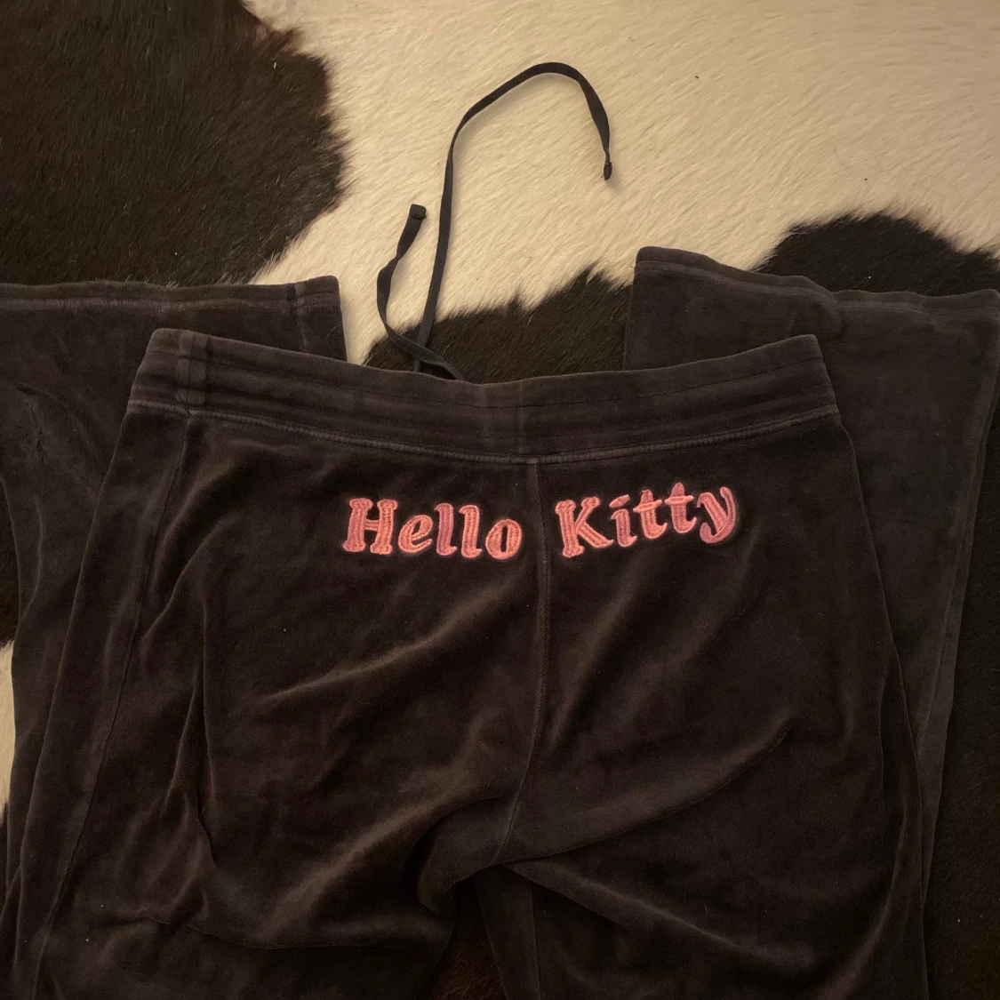 Hello Kitty sammetsbyxor - 90