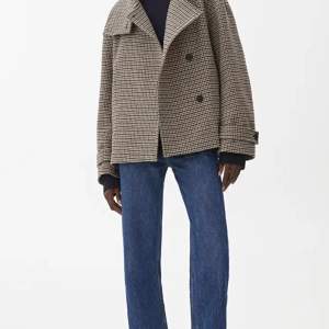 Chequered Wool-Blend Jacket, köpte fel storlek så HELT oanvänd! ❤️