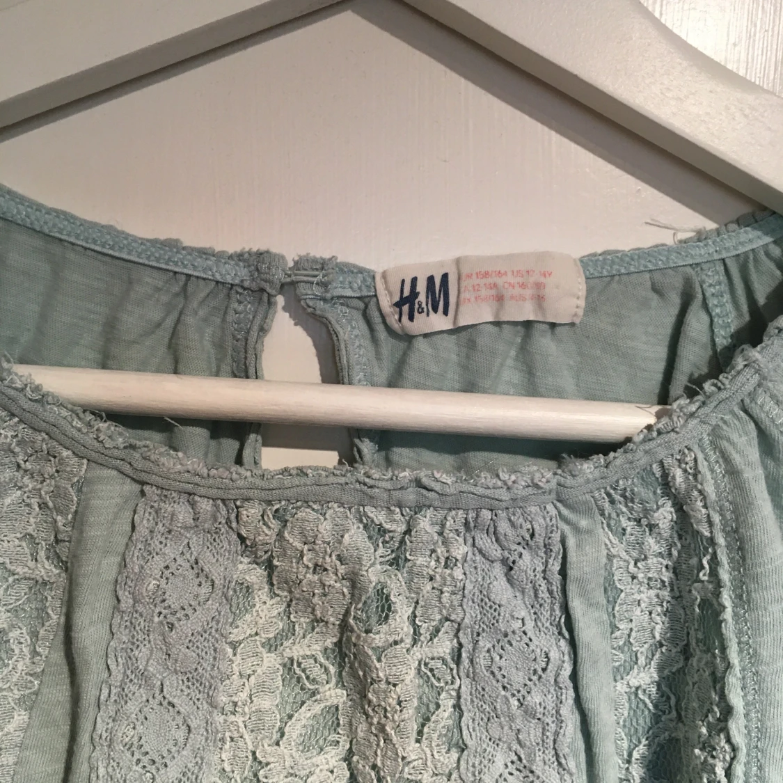 Söt ljusgrön blus - 91