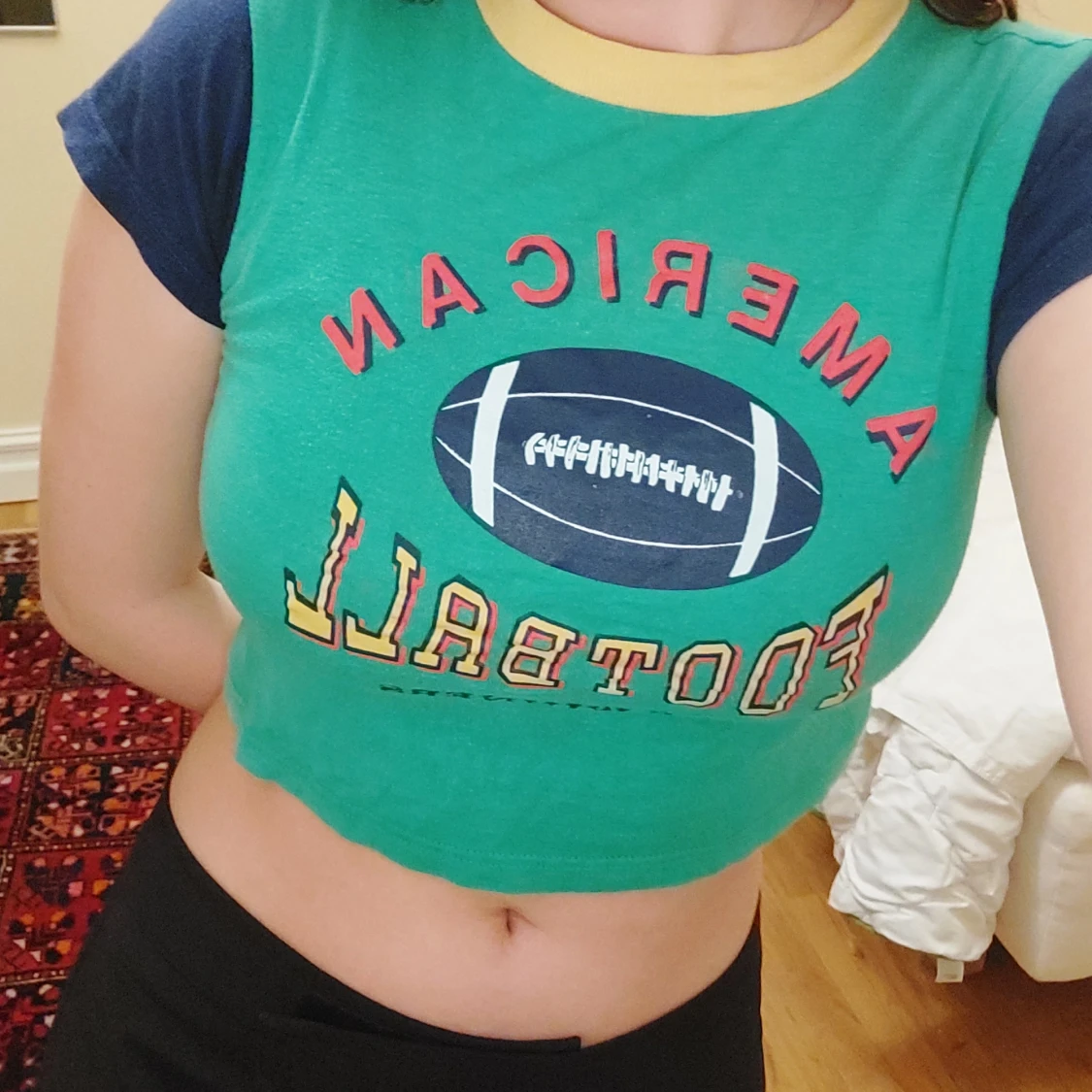 Färgglad Baby tee  - 90