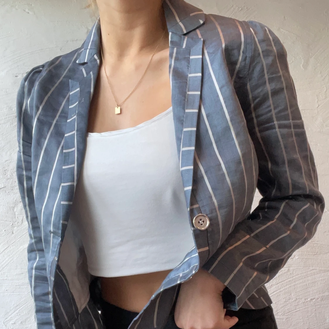 snygg slim-fit kavaj - 91