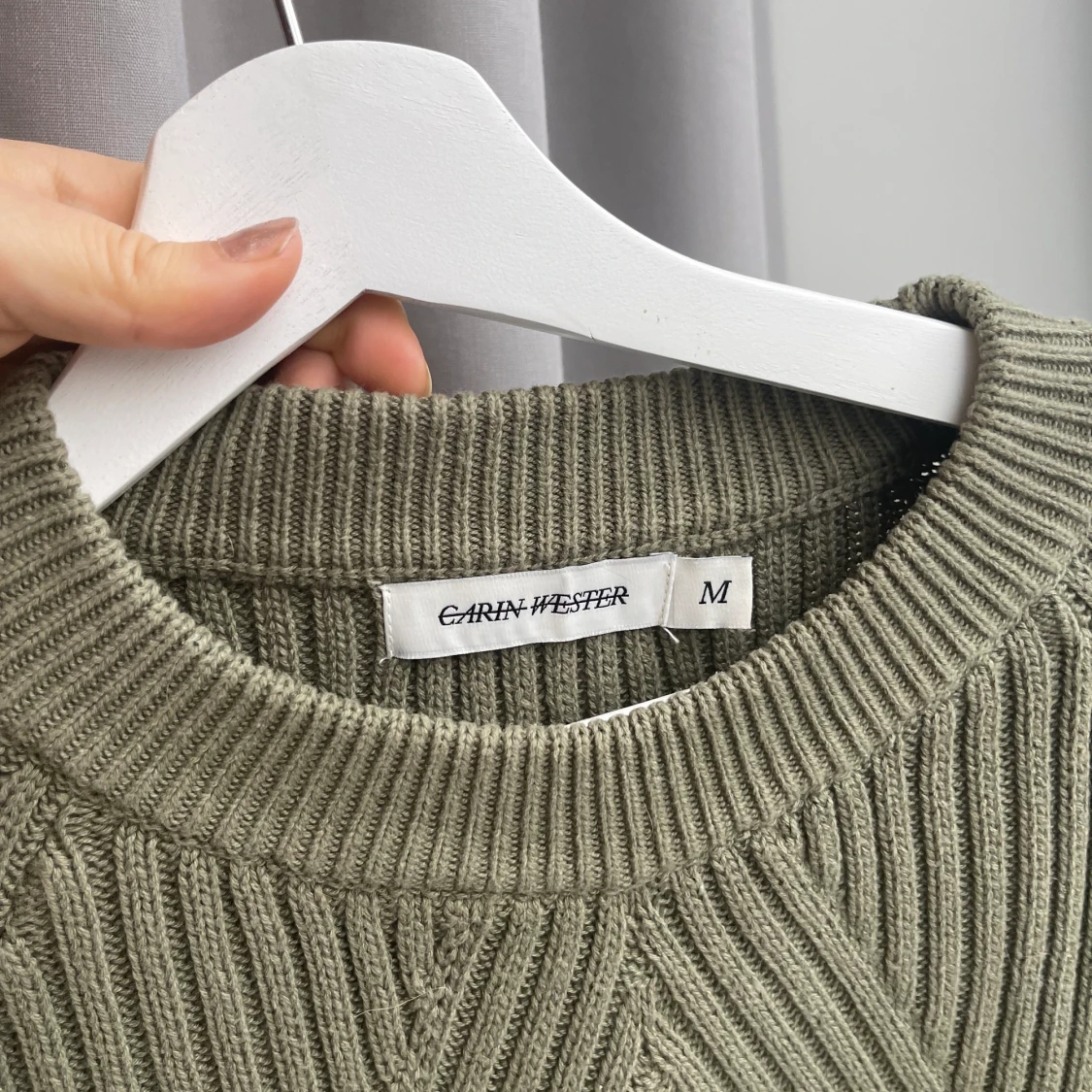 Stickad tröjja Carin Wester