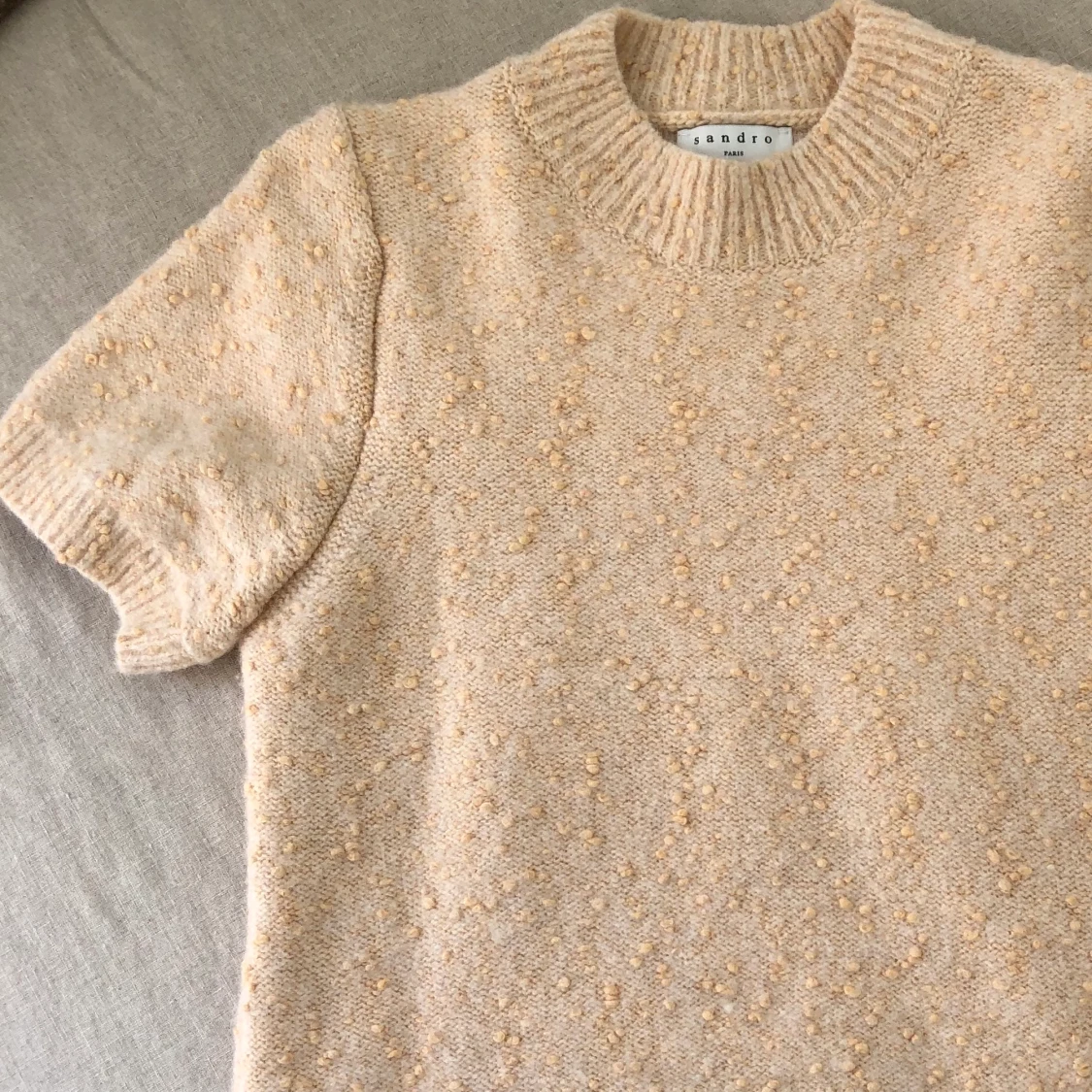 Sandro stickad tshirt
