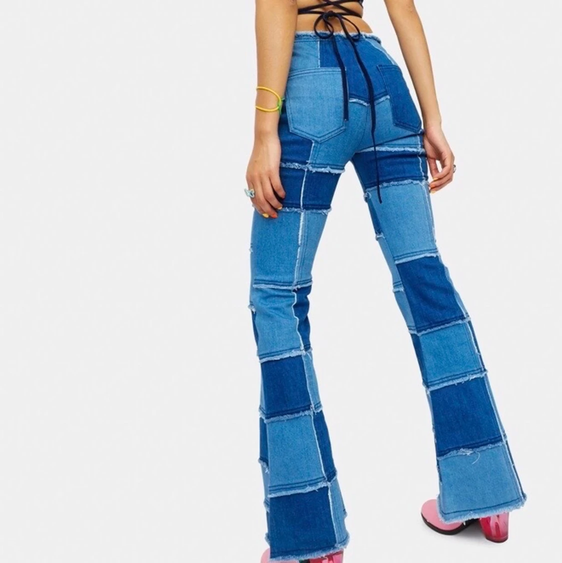 patched jeans dollskill - 1