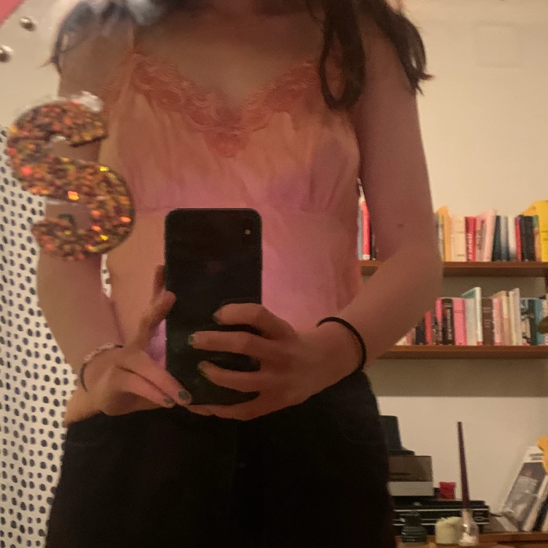 Rosa spetslinne - 90