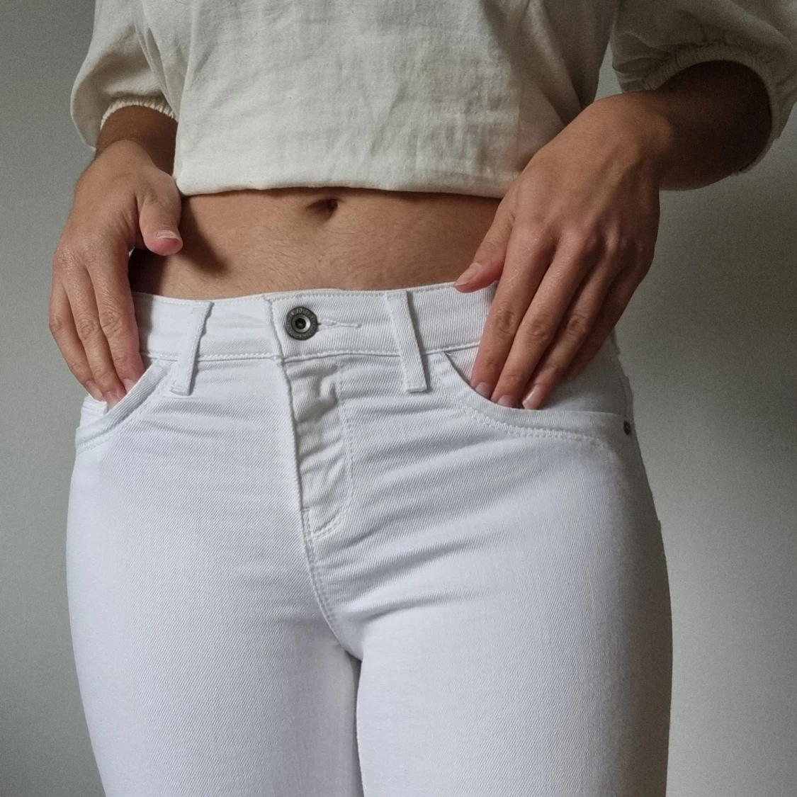 Vita skinny jeans, ONLY (strl 26/32) - 90