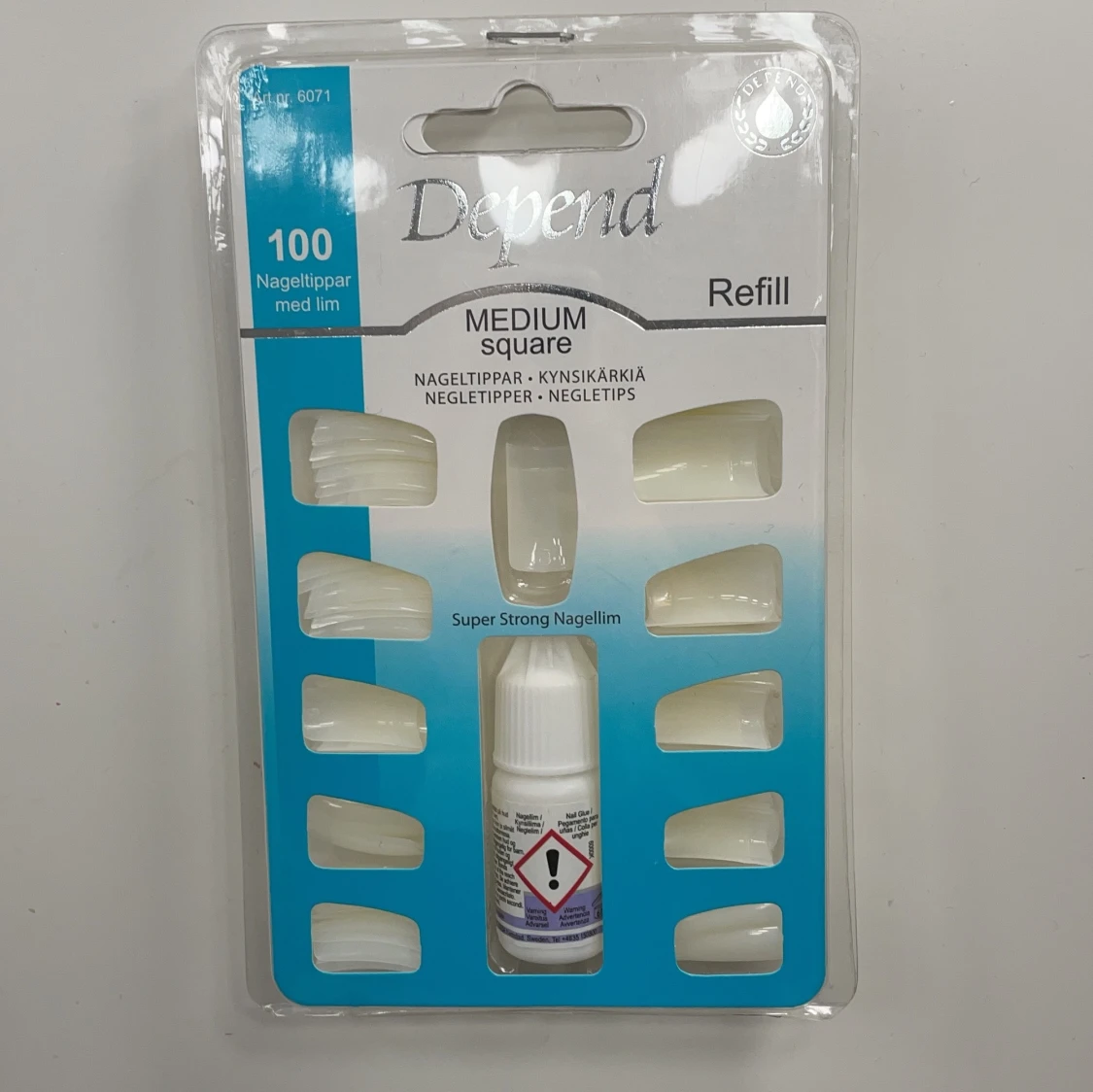 Lösnageltippar, Depend - 90