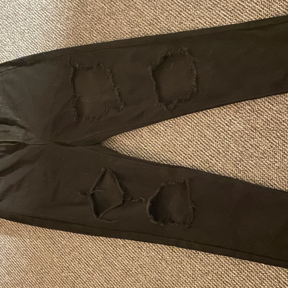 Svarta jeans