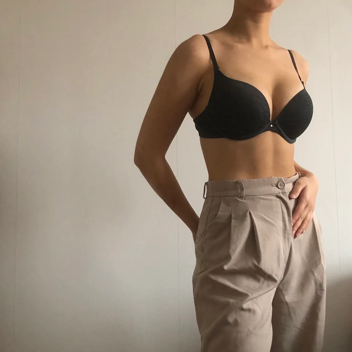 Super pushup bh mörkgrå