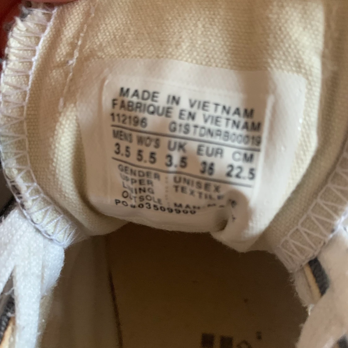 Gråa one star converse - 91