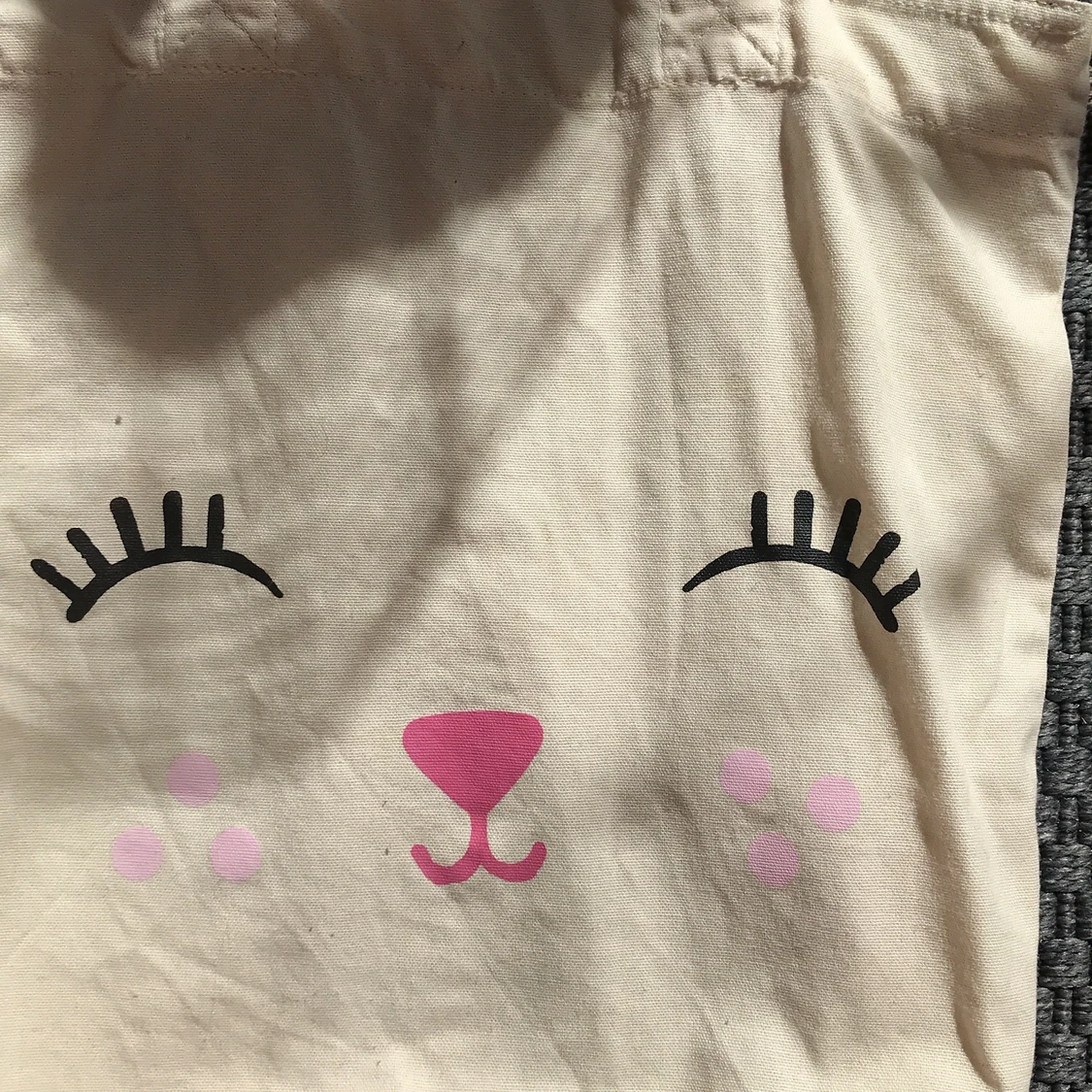 Söt liten katt tygpåse - 91