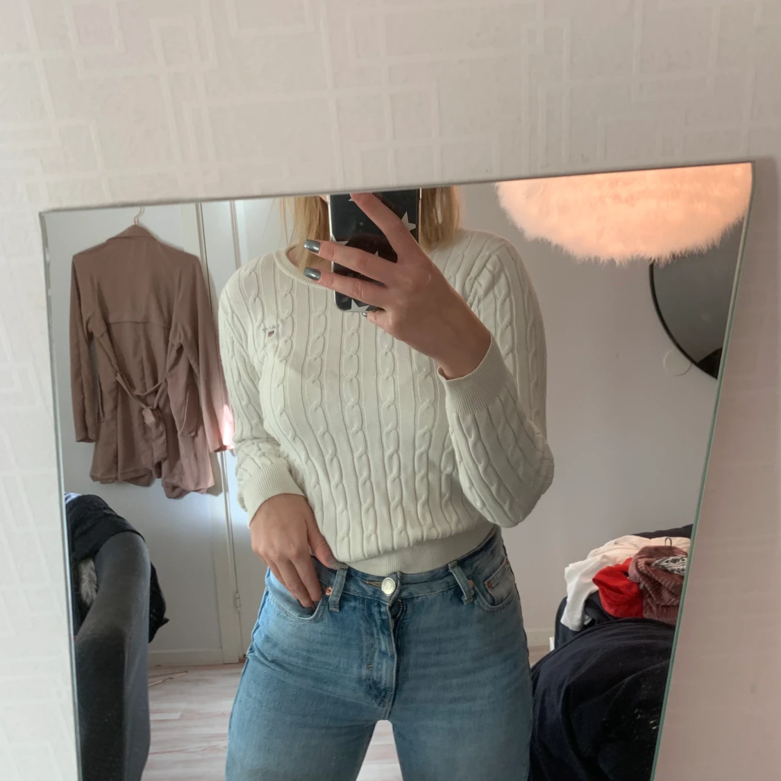 Gant kabelstickad - 90