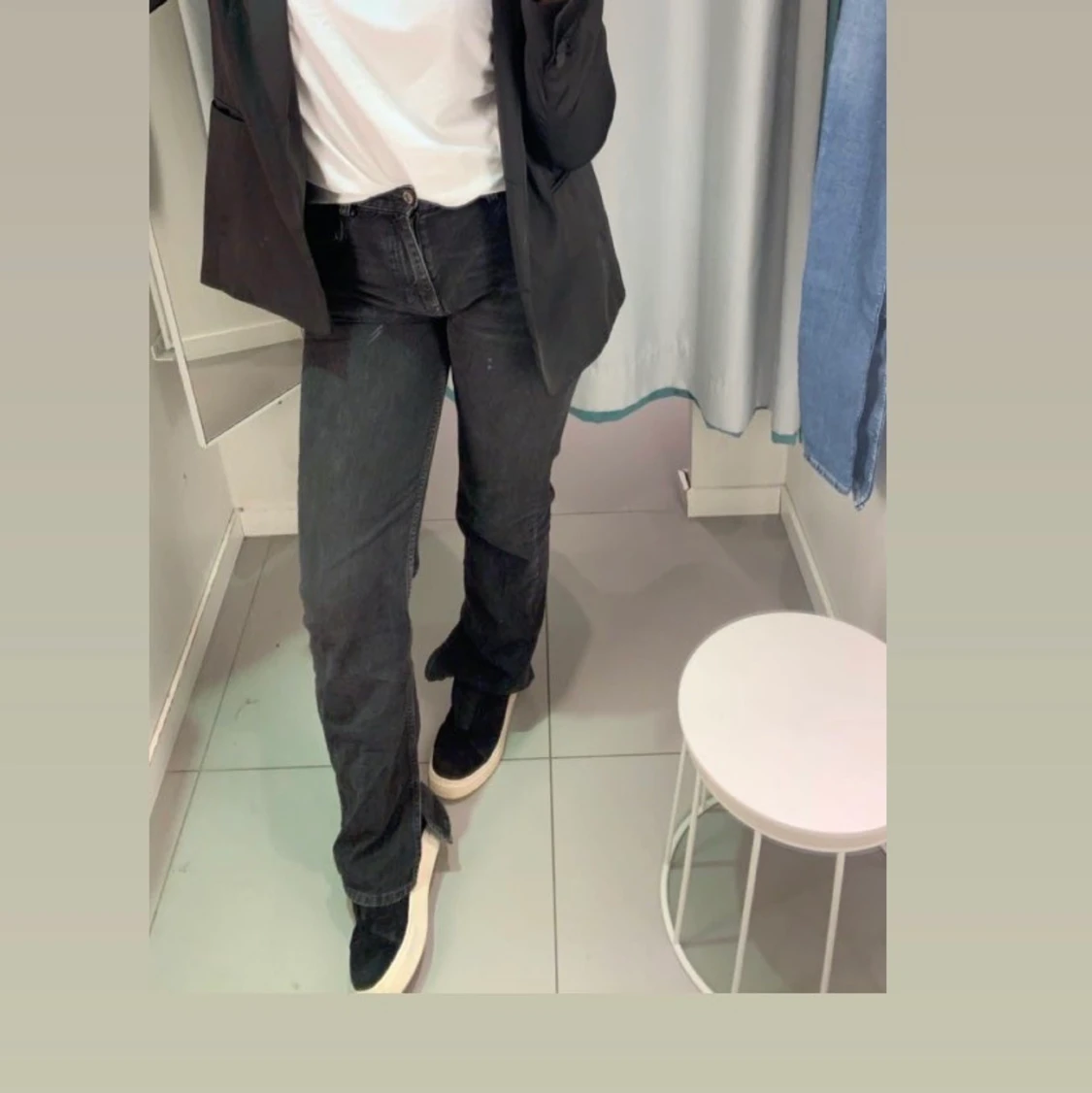 Pull&bear svarta jeans