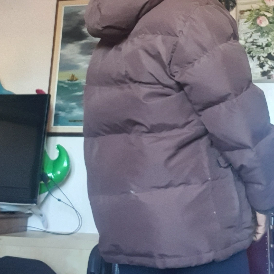 Åkta brön puma vinter  jacka - 24