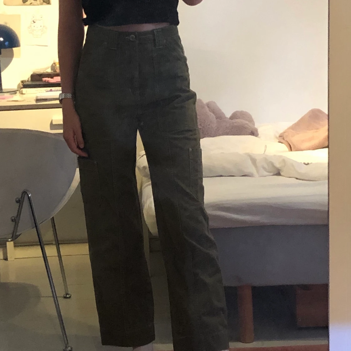 Straight cargo byxor - 91