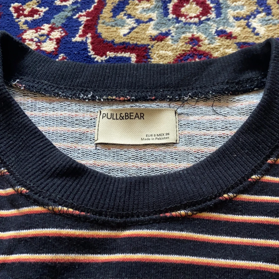 Randig sweatshirt  - 90