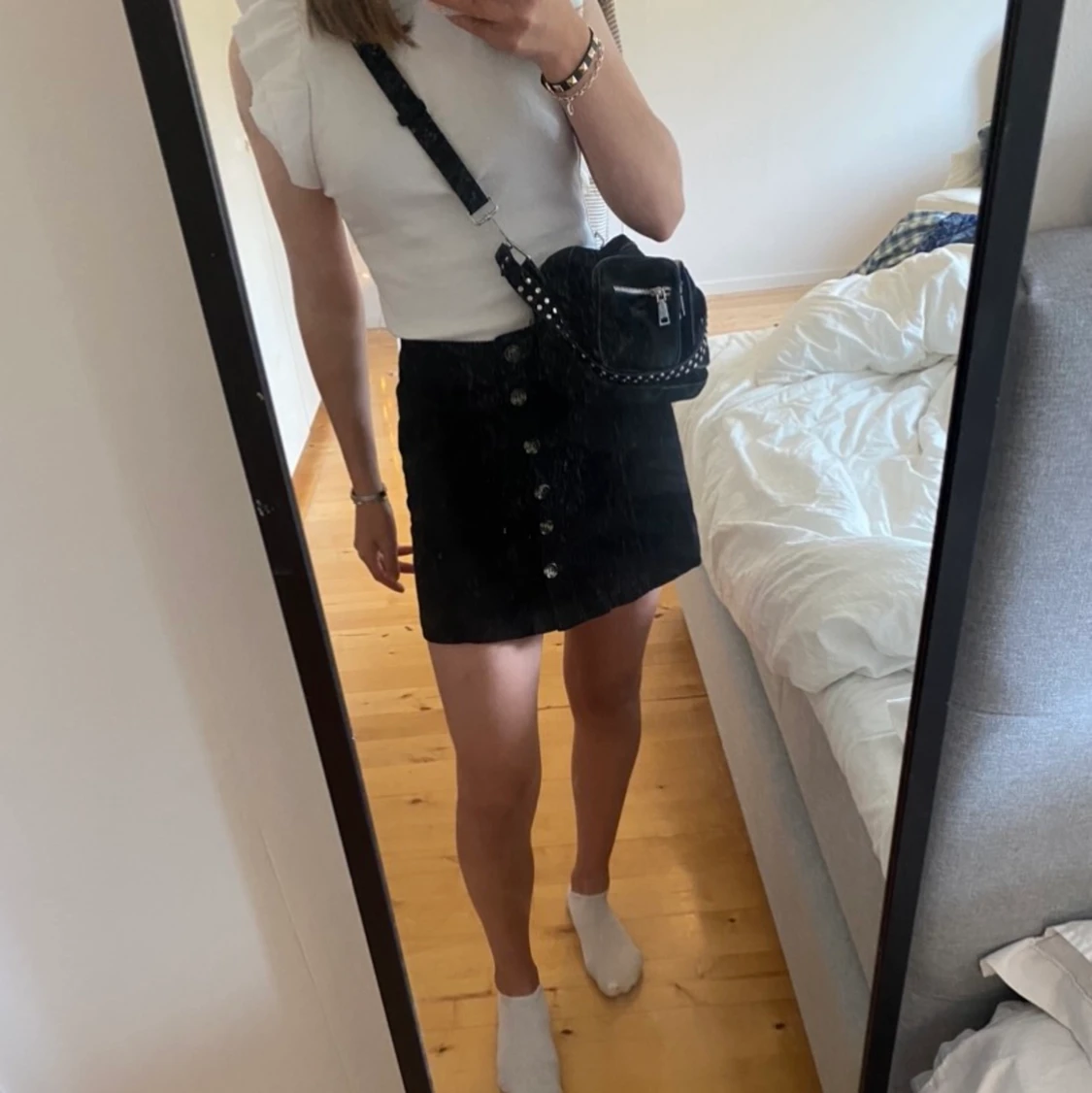 Svart Manchester kjol