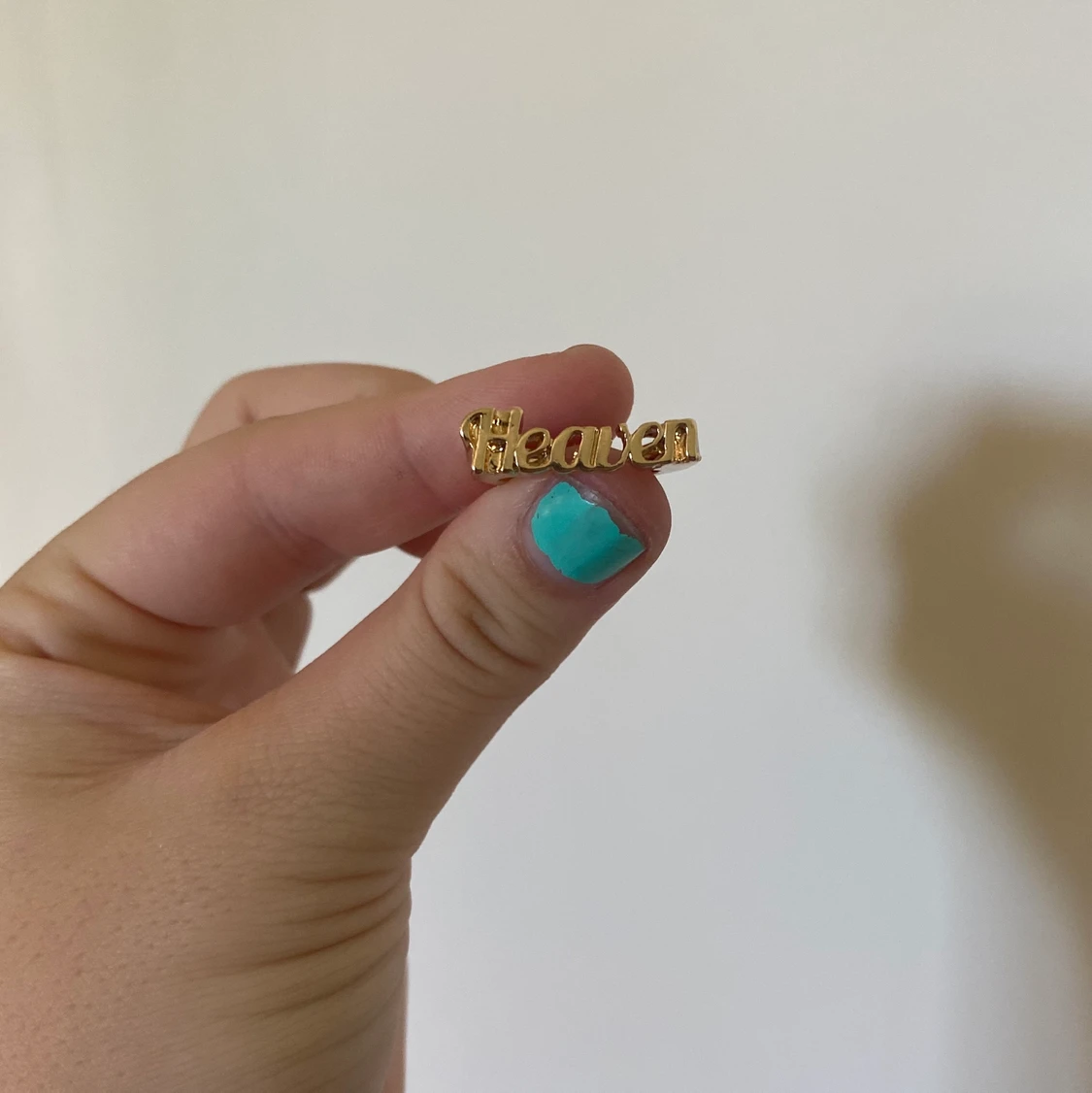 Guld ring ”heaven”  - 91