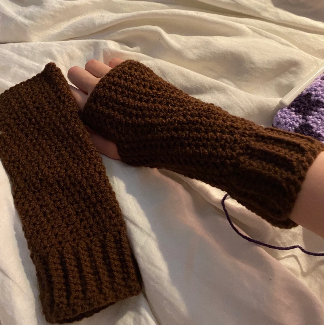 Virkade handvärmare - 90