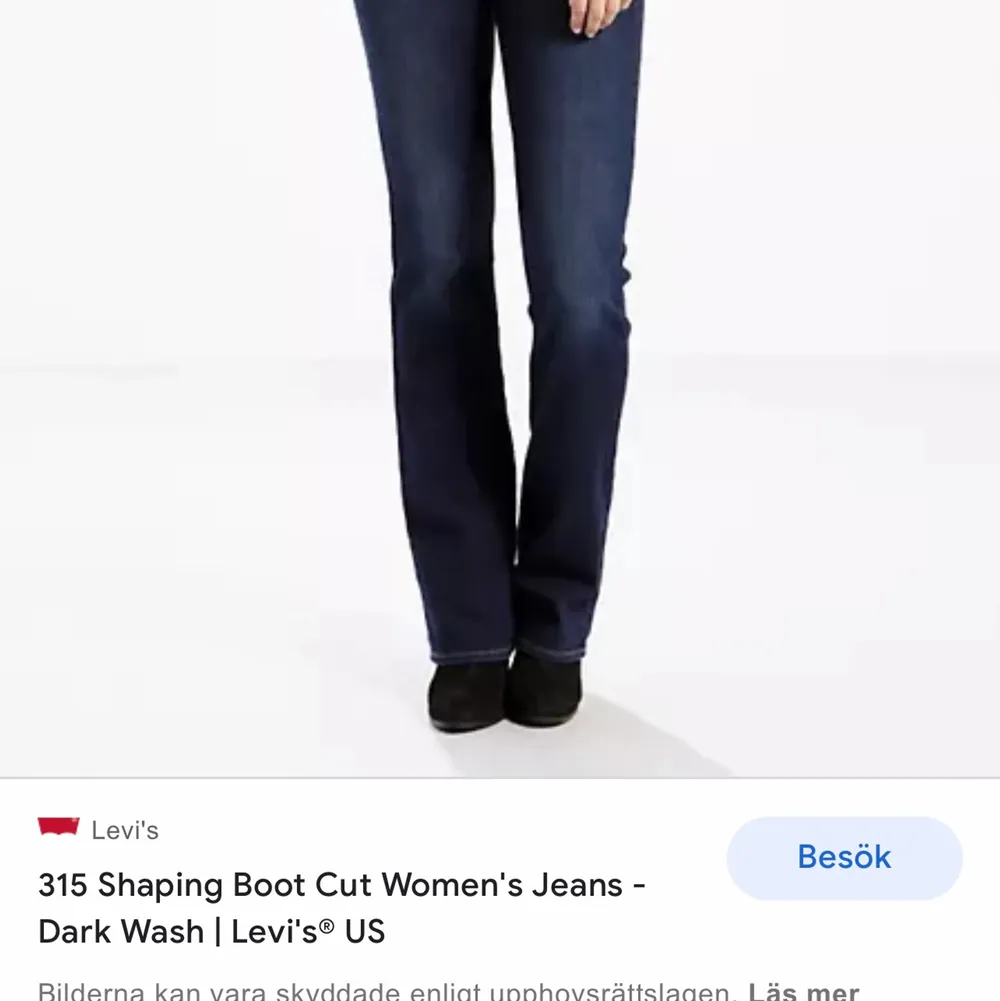Levi’s jeans 315 shaping bootcut som tyvärr inte kommer till användning💓. Jeans & Byxor.
