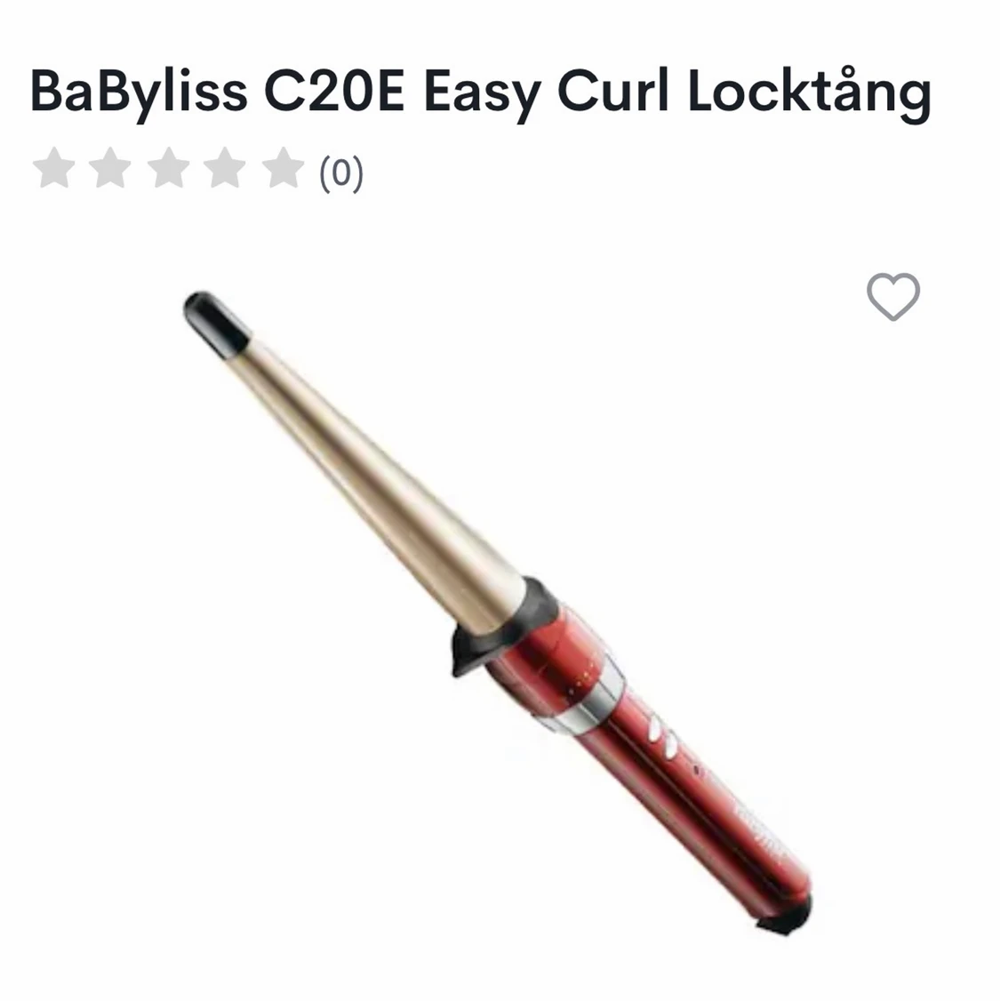 Babyliss Paris locktång - 90